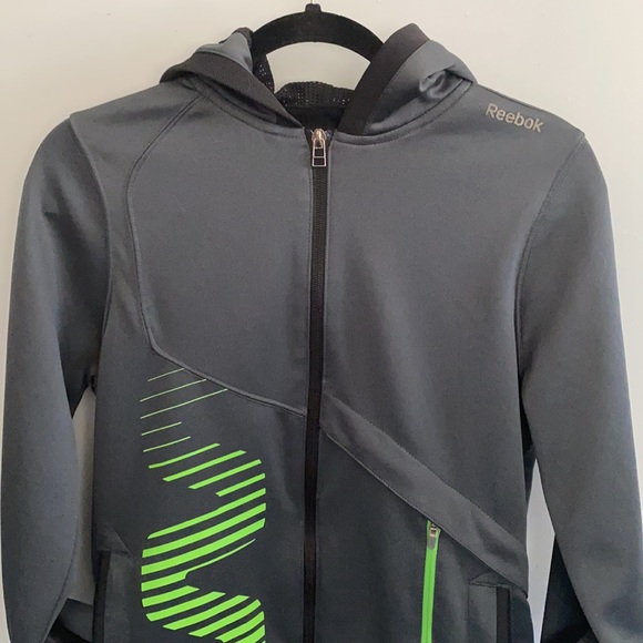 Reebok Fill zip Hoodie EUC - Picture 5 of 11